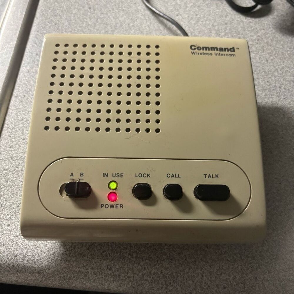 Command Wireless Intercom Model WI-2C *Works* - Picture 2 of 4